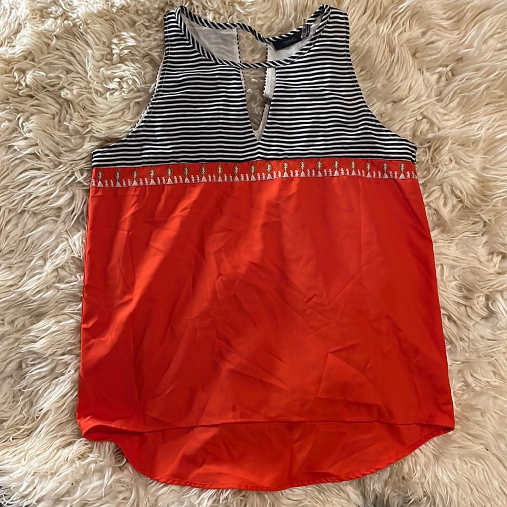 THML sleeveless shirt size small